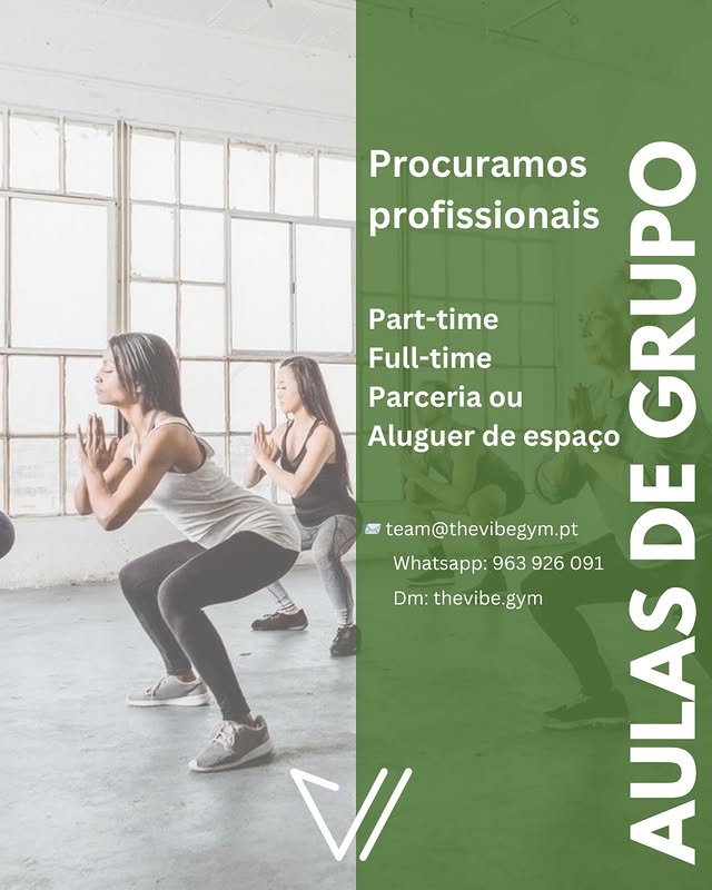 Aulas de grupo no ginasio
